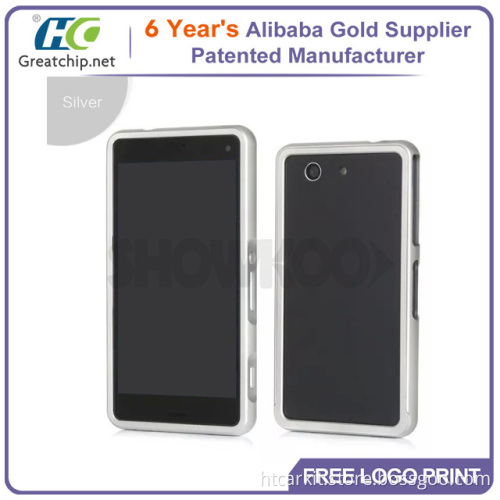 Mobile phone case for Sony z4mini aluminum bumper case High quality Factory price